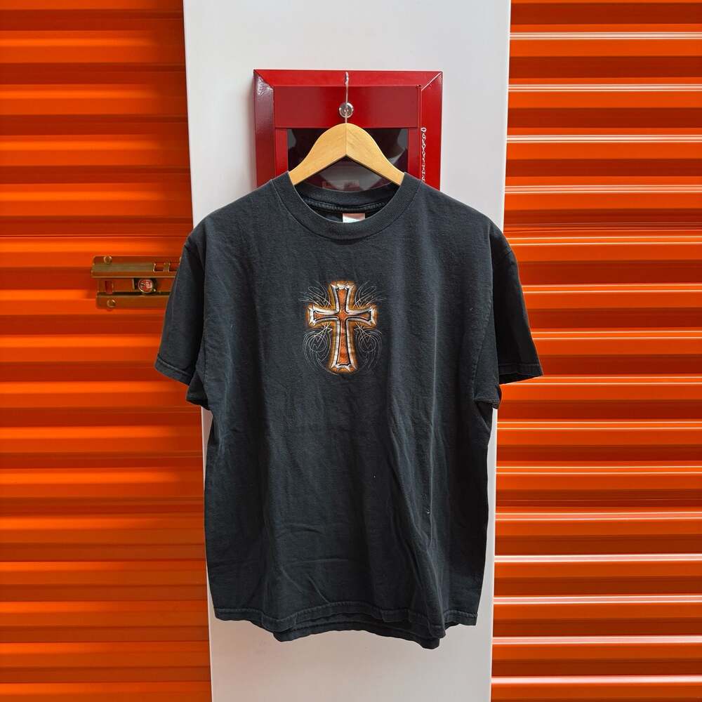 Vintage Kerusso Loyal to One God's Only Son Cross Graphic T-Shirt